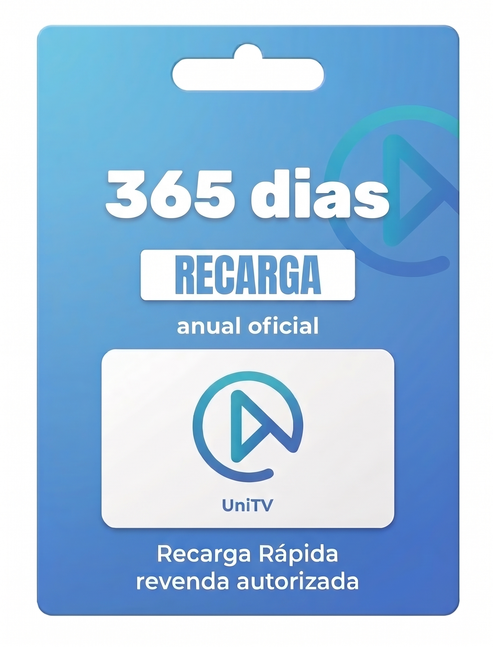 Gift Card 365 Dias — Código Digital Anual Entrega Automática